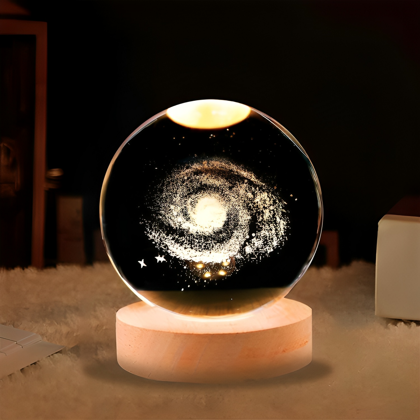 3D Crystal Lamp Ball(Assorted Design)