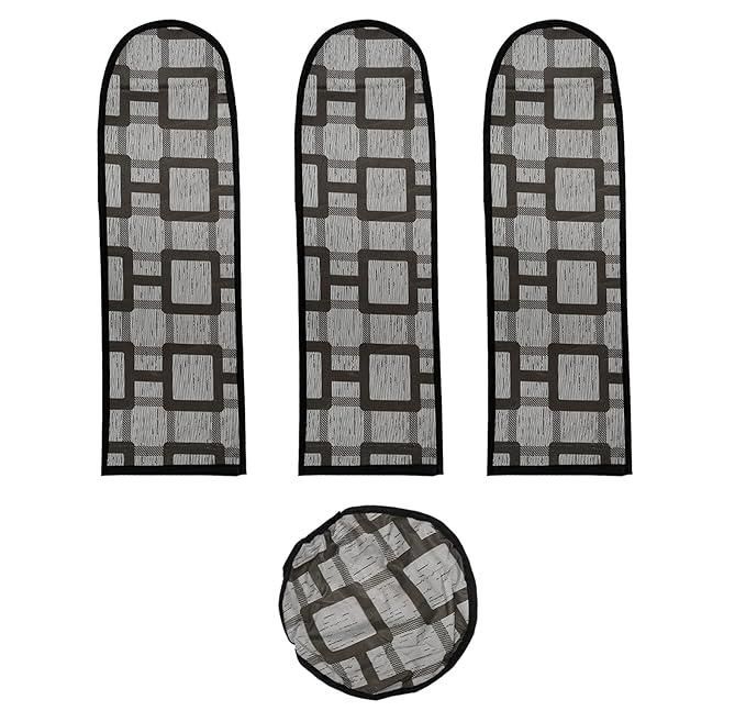 Premium Anti-Dust Ceiling Fan Safety Cover – Durable, Washable & Universal Fit (Pack of 1)