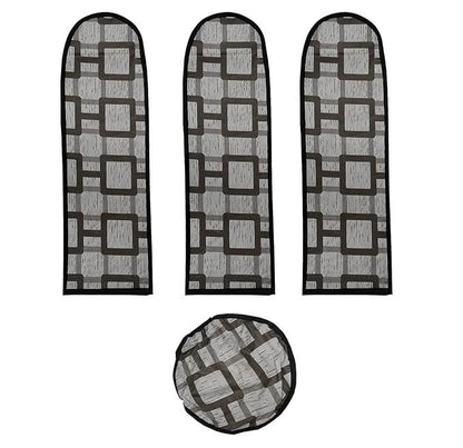 Premium Anti-Dust Ceiling Fan Safety Cover – Durable, Washable & Universal Fit (Pack of 1)