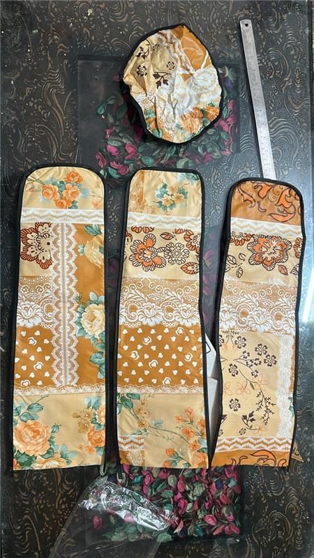 Premium Anti-Dust Ceiling Fan Safety Cover – Durable, Washable & Universal Fit (Pack of 1)