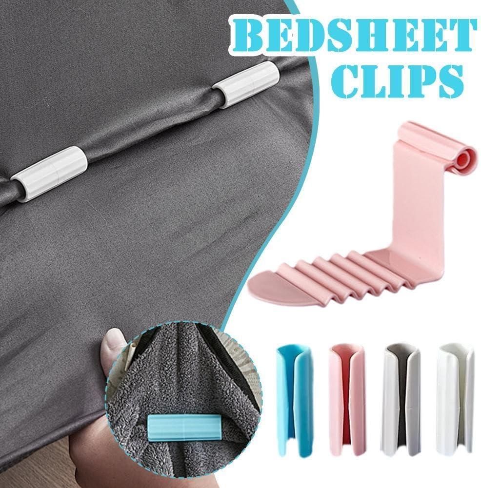 Sturdy Bed Sheet Holders (2 Pack) – Anti-Slip Tight Grip Clips for All Bed Sizes