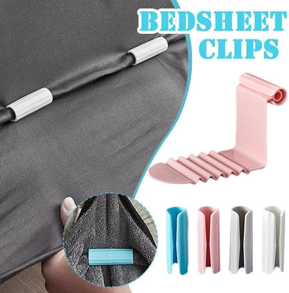 Sturdy Bed Sheet Holders (2 Pack) – Anti-Slip Tight Grip Clips for All Bed Sizes