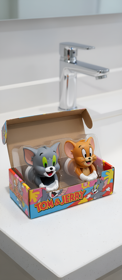 Tom & Jerry Cartoon Tap Extender for Kids - Fun & Safe Hand Wash Helper (Pack of 2)