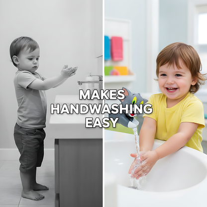 Tom & Jerry Cartoon Tap Extender for Kids - Fun & Safe Hand Wash Helper (Pack of 2)